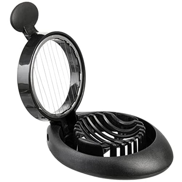 wenco premium Eierschneider, Für 5 mm dünne Eierscheiben, Rostfreie Edelstahl-Schneiddrähte, Spülmaschinengeeignet, Kunststoff, Schwarz im Sale